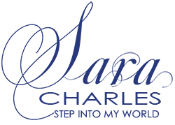 Sara Charles, Traveling Brunette Girlfriend Logo